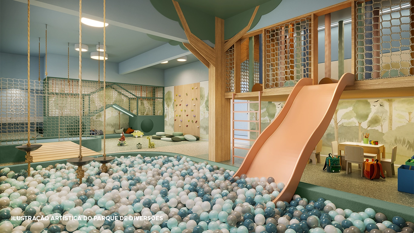 13 - ILUSTRAÇÃO ARTÍSTICA DO PARQUE DE DIVERSÕES