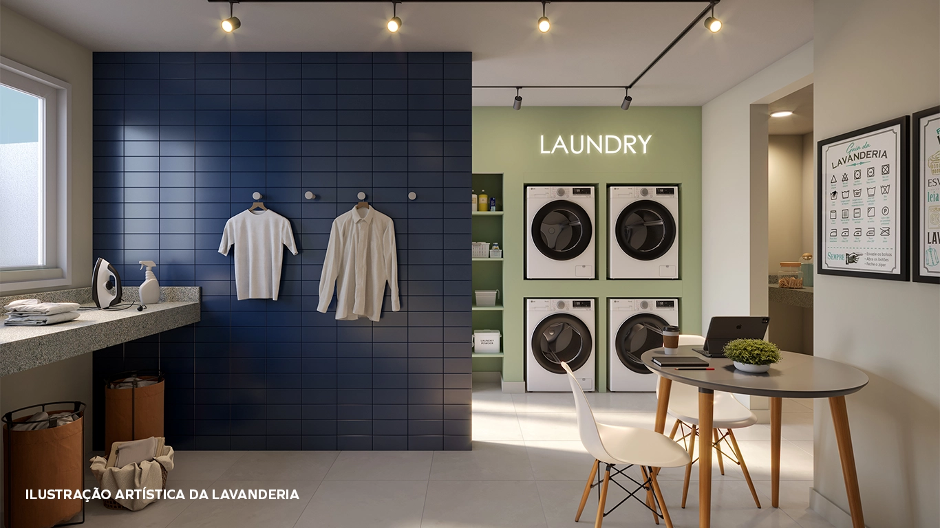 14 - ILUSTRAÇÃO ARTÍSTICA DA LAVANDERIA