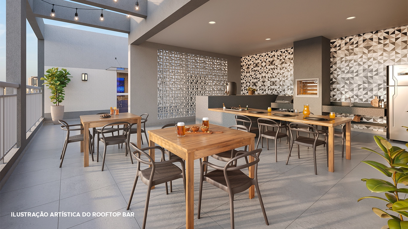 18 - ILUSTRAÇÃO ARTÍSTICA ROOFTOP